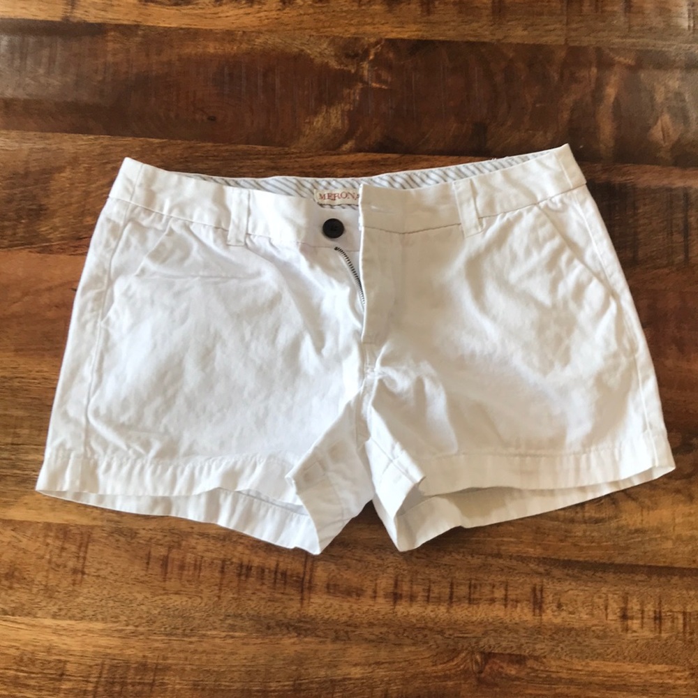 White shorts